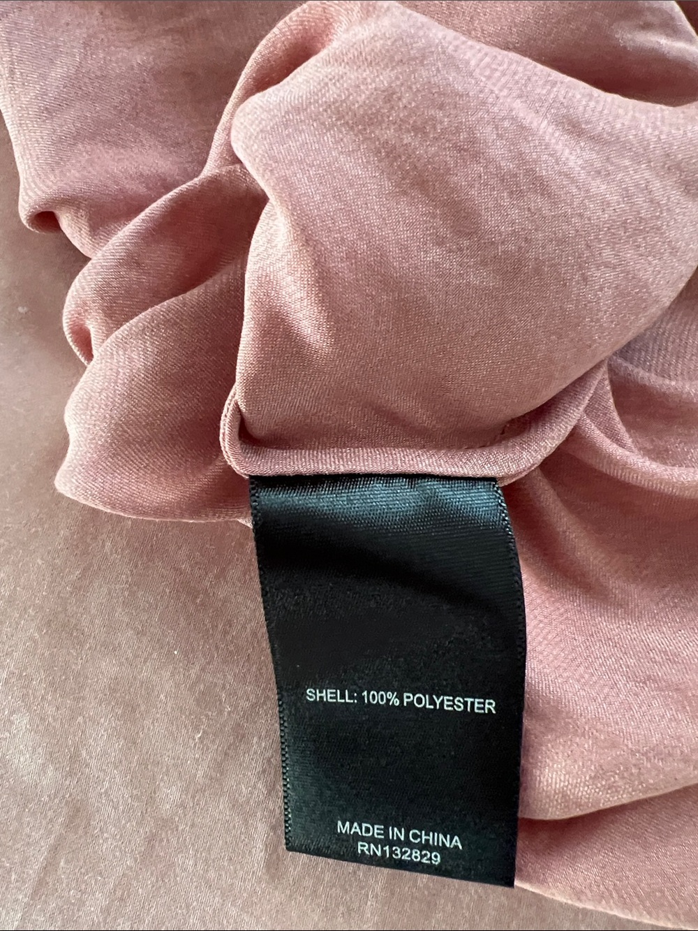Michael Costello X Revolve Pink Maxi Cowl Neck Dress XS New With Tags - Picture 5 of 5
